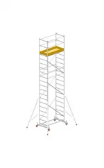 schela din aluminiu modulara cu prindere cu cleme millenium svelt, schela metalica, строительные леса из алюминия