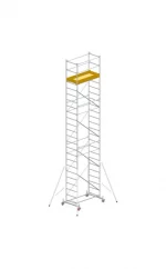 schela din aluminiu modulara cu prindere cu cleme millenium svelt, schela metalica, строительные леса из алюминия