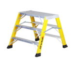 Scara dielectrica din fibră de sticlă cu platforma