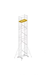 schela din aluminiu modulara cu prindere cu cleme millenium svelt, schela metalica, строительные леса из алюминия