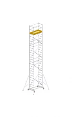 schela din aluminiu modulara cu prindere cu cleme millenium svelt, schela metalica, строительные леса из алюминия