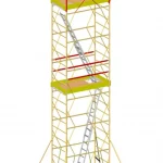 PROFESSIONAL Профессиональная стальная вышка-тура, высота 10.10m
