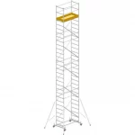 schela din aluminiu modulara cu prindere cu cleme millenium svelt, schela metalica, строительные леса из алюминия