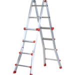 SCALISSIMA LIGHT Scara telescopica doua tronsoane, 8+8 trepte.