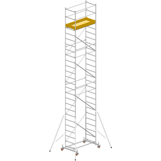 schela din aluminiu modulara cu prindere cu cleme millenium svelt