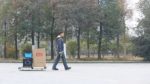 Алюминиевая скамья трансформируемая в табурет