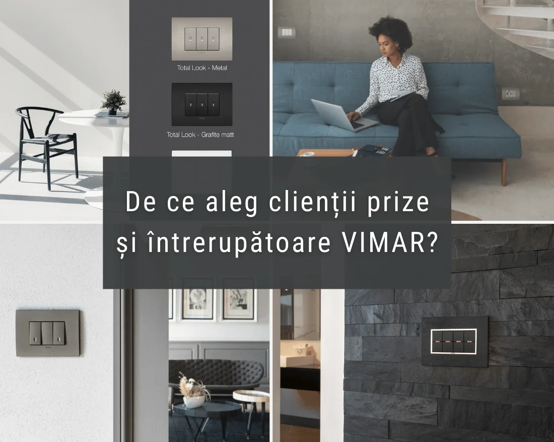 Prize si intrerupatoare modulare VIMAR