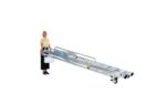 Scara cu platforma din aluminiu