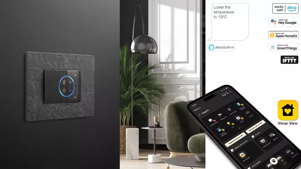 funzione-connesso-eng-hilnkk046c vimar eikon smart home, asistenți vocali apple home kit, hey google, SmartThings, alexa
