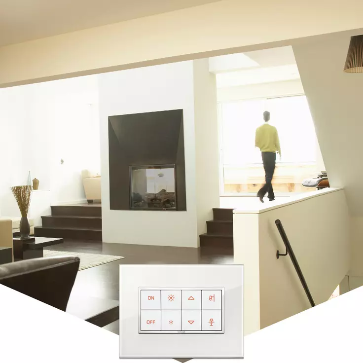 knx-hewpnsxhi3 vimar eikon smart home, casa inteligenta vimar