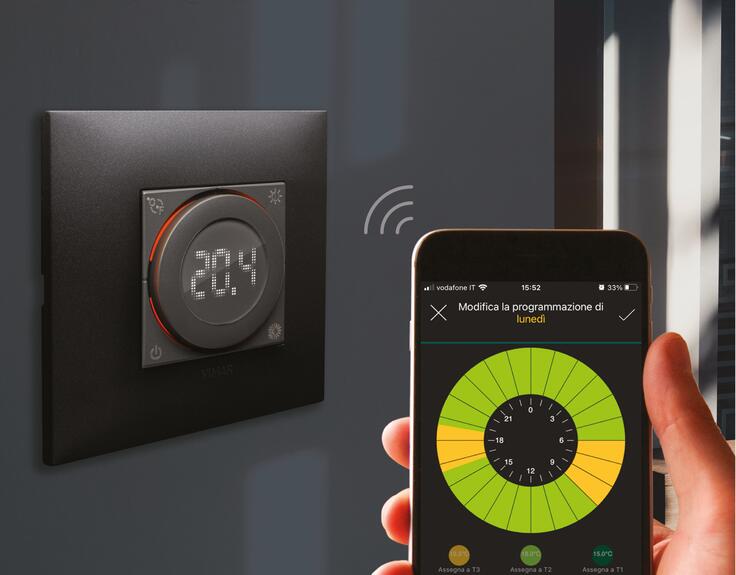 neve-up-temperature-control-vimar-gnt7tpnpj1 Termostate, smart home