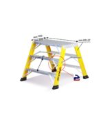 scara tip scaun dielectrica, Scaun scara pliabil, стул стремянка диэлектрический