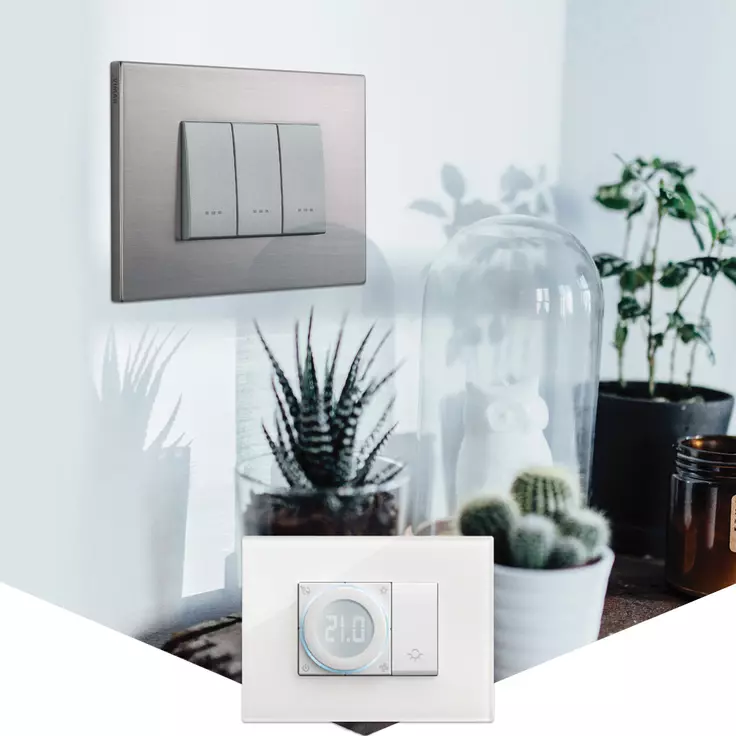 view-wirless-hewpnsxhxo vimar eikon smart home, casa inteligenta vimar, vimar termostat, smart termostat