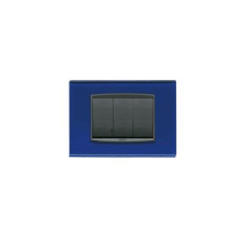 20653.74 Capac (cadru) din sticla EIKON pentru 3 module blu ice